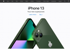 Apple online store as an example of custom e-commerce software